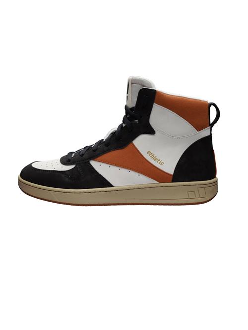 Ethletic Sneaker high 'Carl'  marin / cognac / hvid