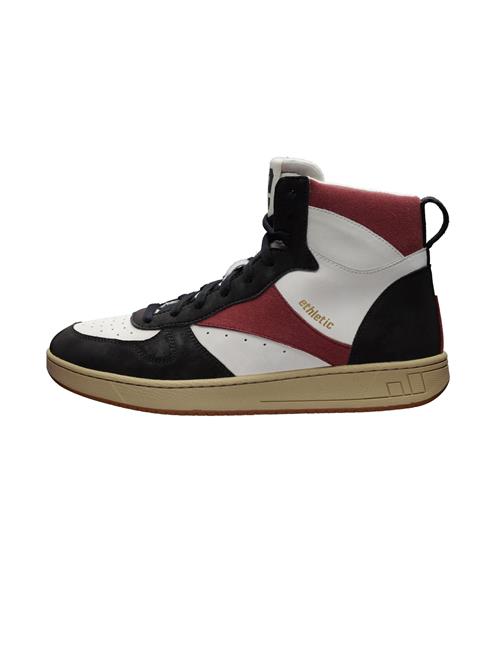 Se Ethletic Sneaker high 'Carl'  mørkerød / sort / hvid ved About You