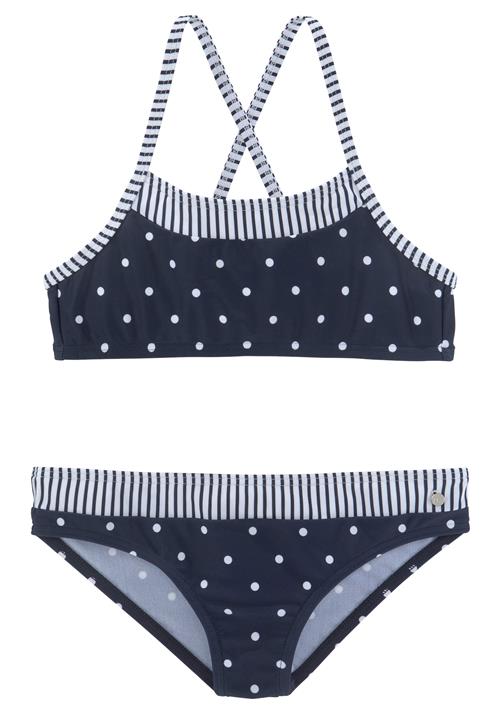 s.Oliver Bikini  navy / hvid