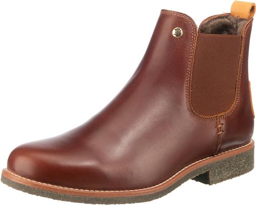 PANAMA JACK Chelsea Boots 'Giordana Igloo'  cognac / gul