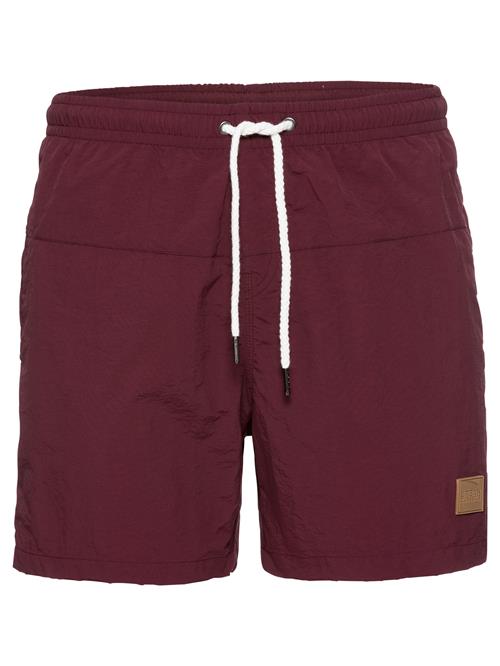 Urban Classics Badeshorts  kirsebærsrød