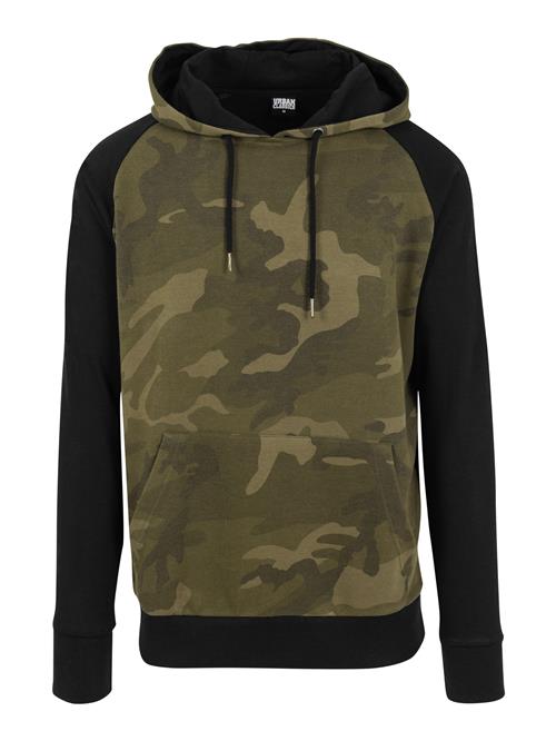 Se Urban Classics Sweatshirt  khaki / oliven / mørkegrøn / sort ved About You