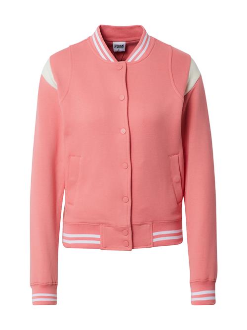 Se Urban Classics Sweatjakke  creme / lys pink / hvid ved About You