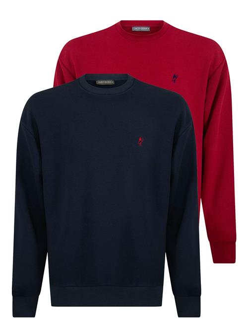 Jacey Quinn Sweatshirt  navy / blodrød