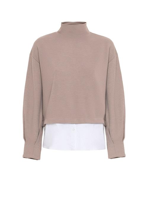 Anou Anou Pullover  pink / hvid