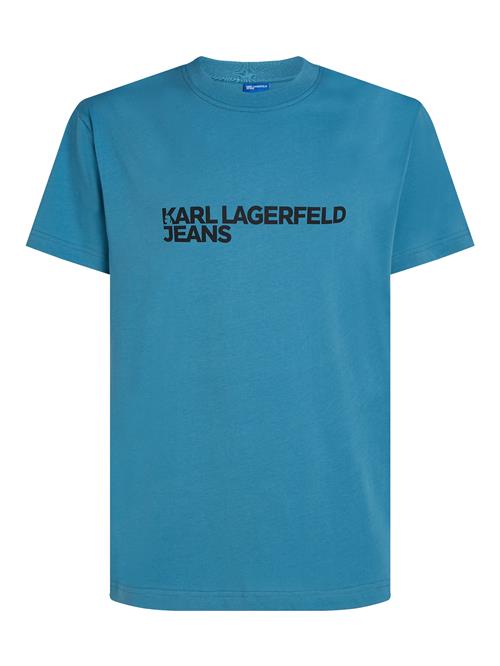 KARL LAGERFELD JEANS Bluser & t-shirts  turkis / sort