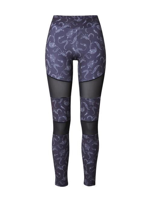 Urban Classics Leggings  sort / hvid