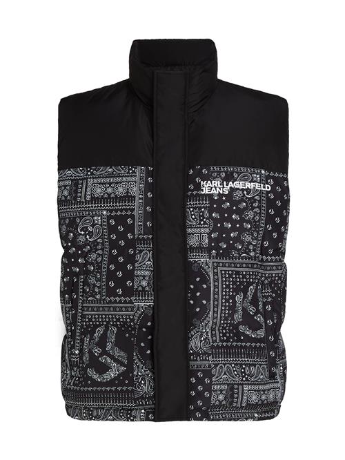 KARL LAGERFELD JEANS Vest  sort / hvid