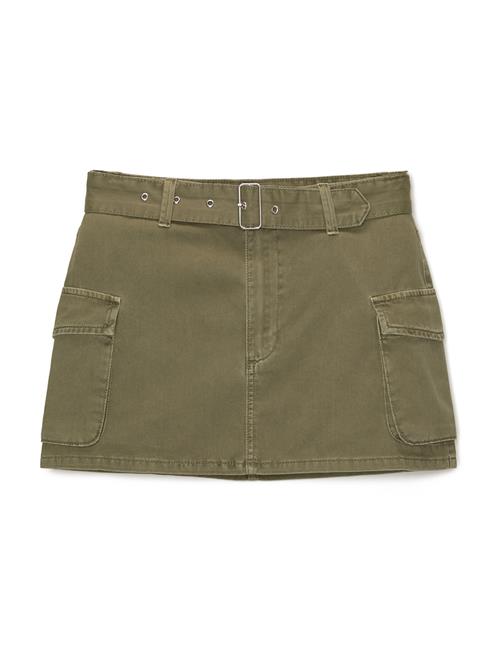 Pull&Bear Nederdel  khaki