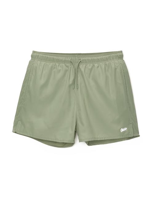 Pull&Bear Badeshorts  kiwi / hvid