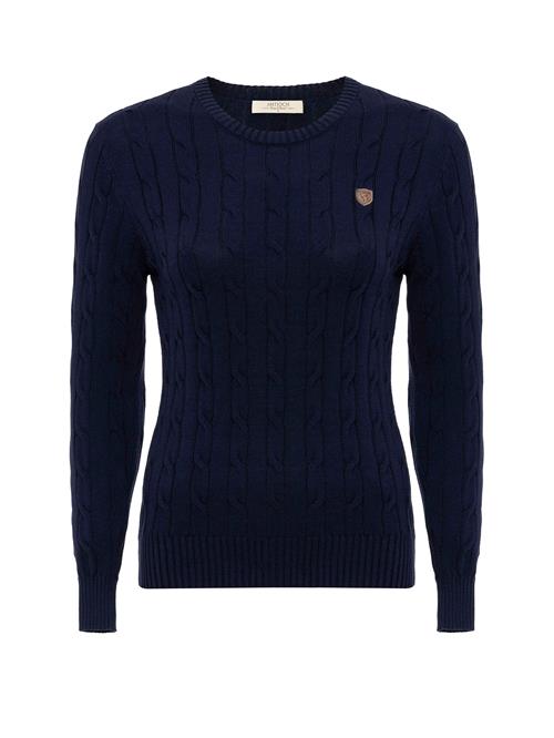 Antioch Pullover  navy / lysebrun