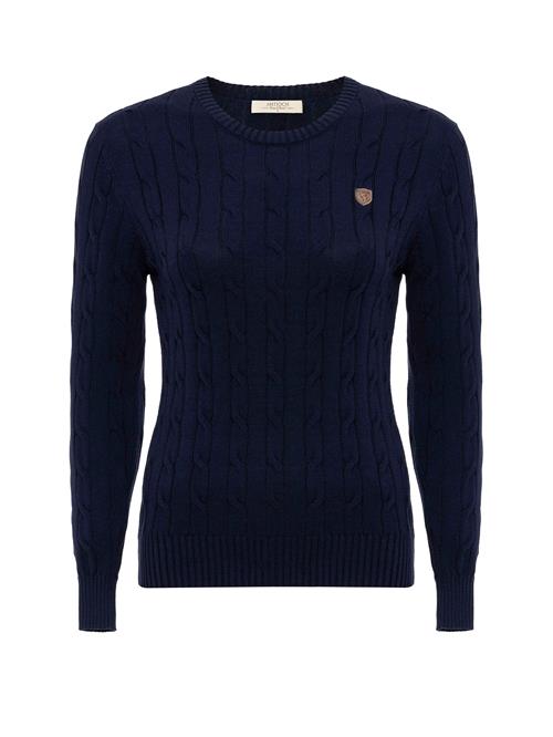 Antioch Pullover  navy / lysebrun