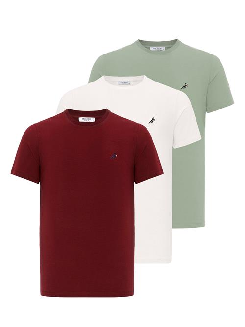 Moxx Paris Bluser & t-shirts  pastelgrøn / burgunder / hvid