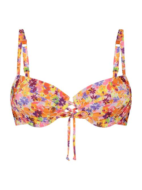 Hunkemöller Bikinioverdel 'Tiki'  lilla / violetblå / mørkeorange / pitaya