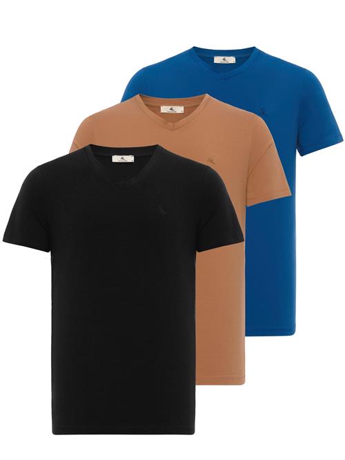 Daniel Hills Bluser & t-shirts  camel / mørkeblå / sort