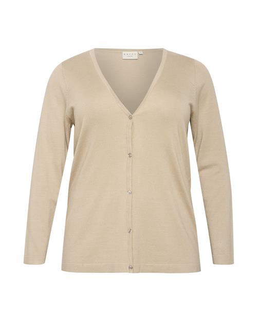 Se KAFFE CURVE Cardigan 'Farsia'  beige ved About You