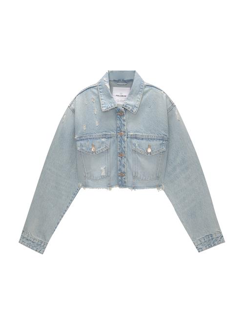 Pull&Bear Overgangsjakke  blue denim