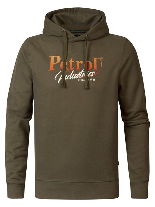 Petrol Industries Sweatshirt 'Tuntutuliak'  oliven / orange / hvid