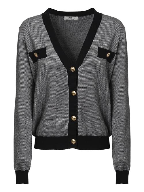 Se Influencer Cardigan  sort / hvid ved About You