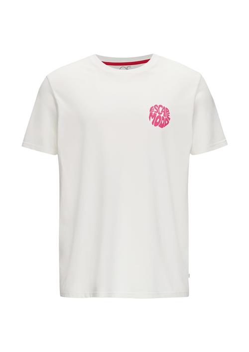 QS Bluser & t-shirts  pink / hvid