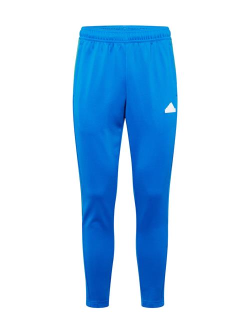 Se ADIDAS SPORTSWEAR Sportsbukser 'House of Tiro Nations'  azur / grøn / rød / hvid ved About You