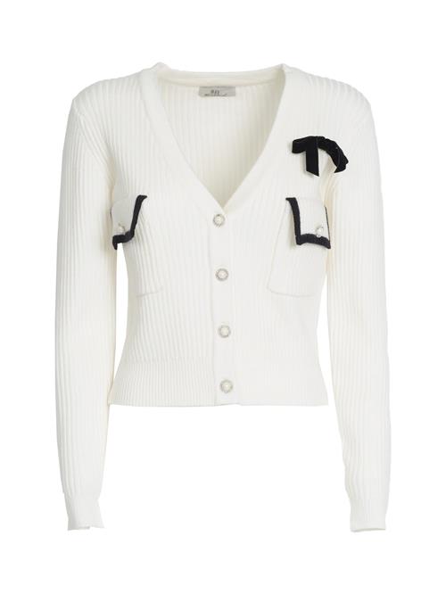 Se Influencer Cardigan  sort / offwhite ved About You