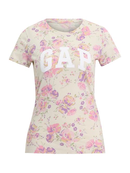 Se Gap Petite Shirts 'CLSC'  lysebeige / lilla / lys pink / hvid ved About You