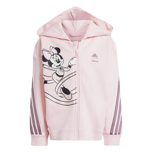 ADIDAS SPORTSWEAR Sportssweatjakke 'Disney Minnie & Daisy'  bær / lyserød / sort / hvid