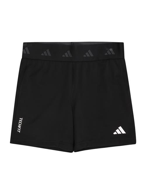 ADIDAS SPORTSWEAR Sportsbukser  grå / sort / hvid