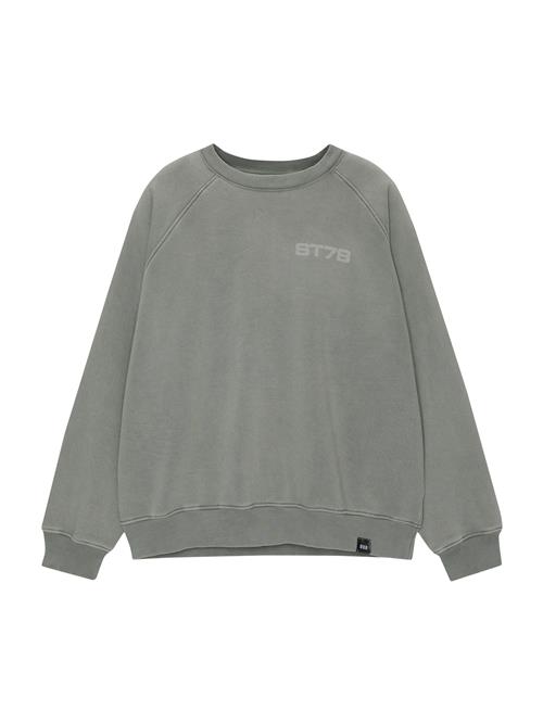 Pull&Bear Sweatshirt  lysegrøn / mørkegrøn