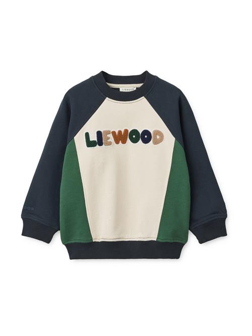 Liewood Sweatshirt  beige / marin / grøn / hvid