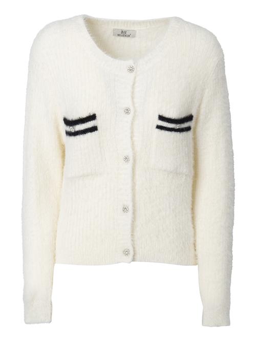 Influencer Cardigan ' Fluffly'  sort / offwhite