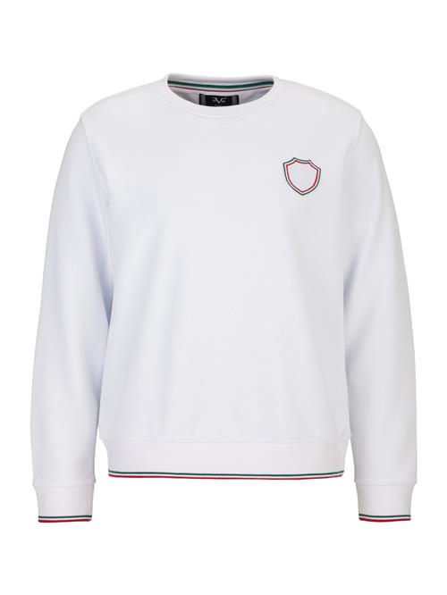 19V69 ITALIA Sweatshirt 'Samu'  grøn / rød / offwhite