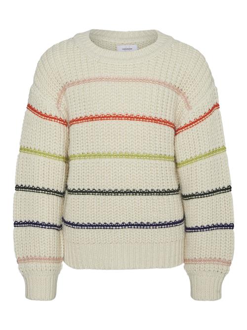 Vero Moda Girl Pullover 'DEBBIE'  ecru / blandingsfarvet