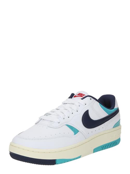 Se Nike Sportswear Sneaker low 'Gamma Force'  navy / neonblå / hvid ved About You