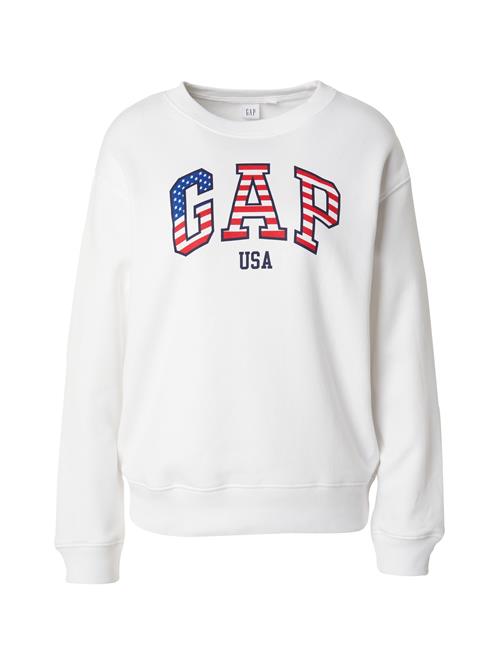 GAP Sweatshirt 'HERITAGE'  marin / mørkerød / hvid