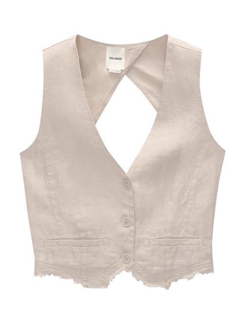 Pull&Bear Vest  ecru