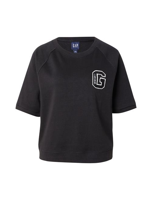 Se GAP Sweatshirt 'JAPAN'  sort / hvid ved About You