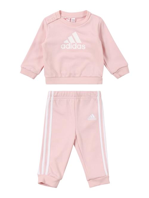 ADIDAS SPORTSWEAR Sportsjakke  lyserød / hvid