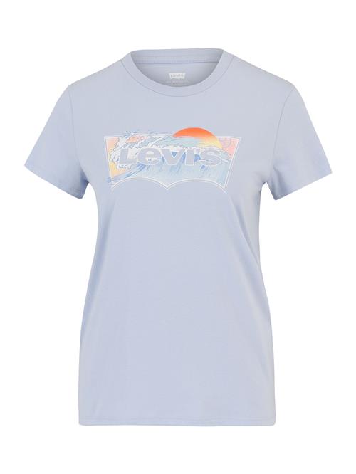 Se LEVI'S ® Shirts 'The Perfect Tee'  dueblå / gul / mørkeorange / hvid ved About You