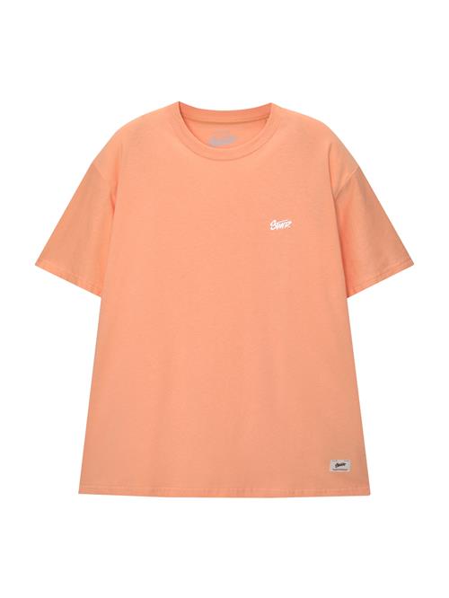 Pull&Bear Bluser & t-shirts  orange / hvid