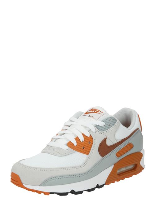 Se Nike Sportswear Sneaker low 'AIR MAX 90'  brun / cognac / lysegrå / hvid ved About You