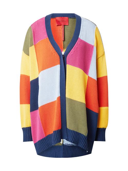 MAX&Co. Cardigan  navy / lyseblå / gul / orange