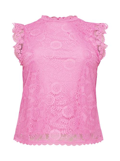 PIECES Curve Bluse 'PCOLLINE'  pink