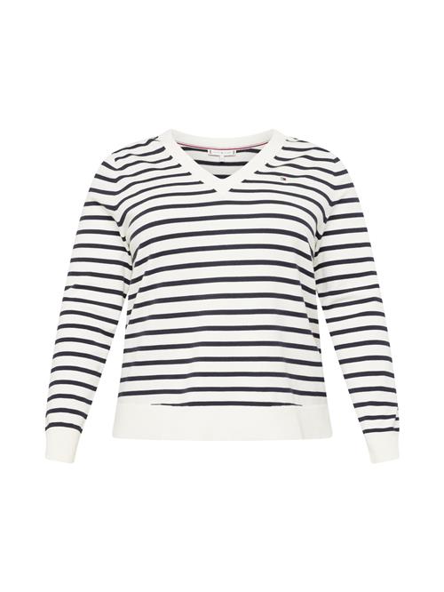 Tommy Hilfiger Curve Pullover  marin / rød / hvid