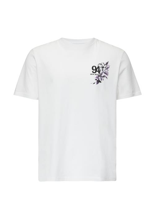 Se QS Bluser & t-shirts  grå / lavendel / sort / hvid ved About You