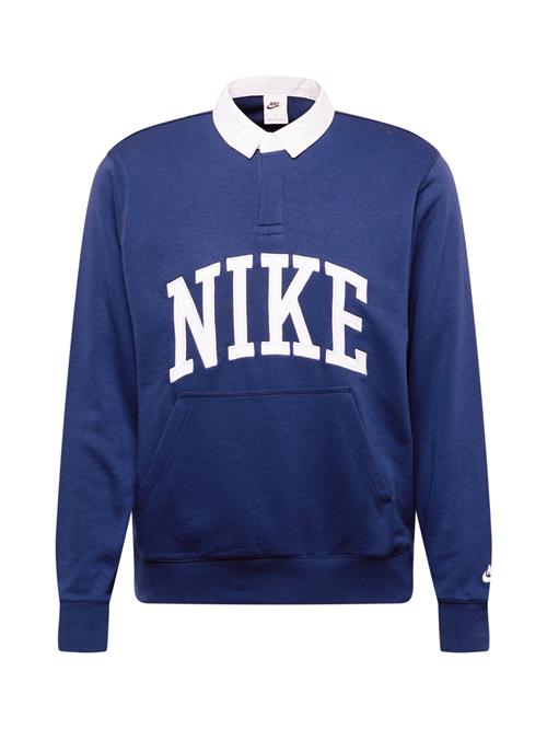 Nike Sportswear Sweatshirt  marin / hvid