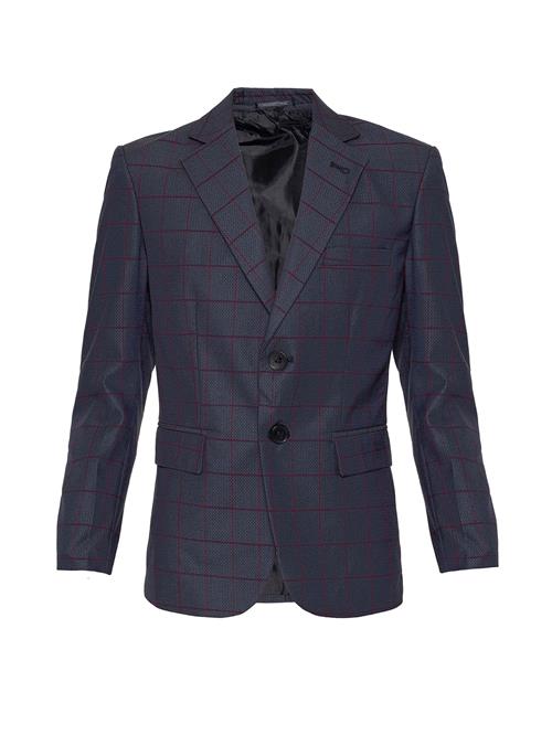 Daniel Hills Blazer  mørkeblå / bordeaux