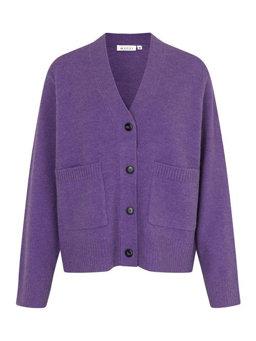 Masai Cardigan 'Lettie'  mørkelilla