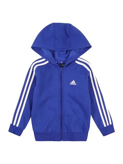 ADIDAS SPORTSWEAR Sportssweatjakke  safir / hvid